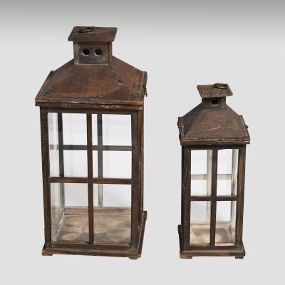 Image of Vineyard Wood Lanterns
